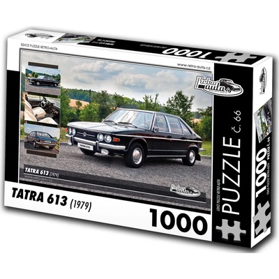 Retro cars - Puzzle Tatra 613 - 1 000 piese
