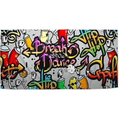 SABLIO Ručník - Graffiti 70x140 cm