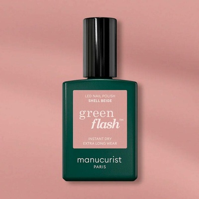 Manucurist Green Flash UV Gel lak SHELL BEIGE 15 ml