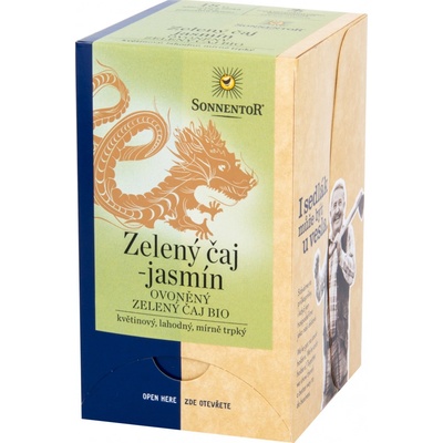 Sonnentor Zelený s jasmínem Bio 27 g