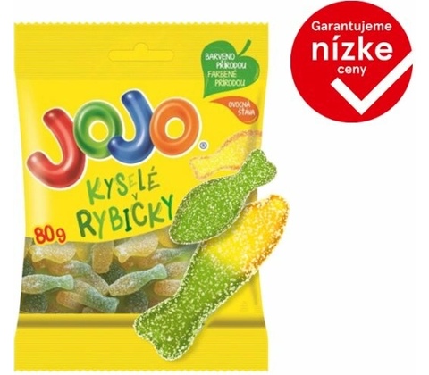 Jojo Kyslé rybičky 80 g