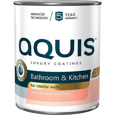 DEKORATOR БОЯ aquis ЗА БАНИ И КУХНИ 2.5л БЯЛА (10-01211)