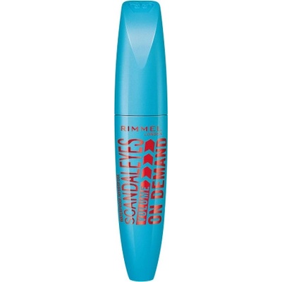 Rimmel London Scandal Eyes Volume On Demand vodeodolná objemová riasenka 001 Black 12 ml
