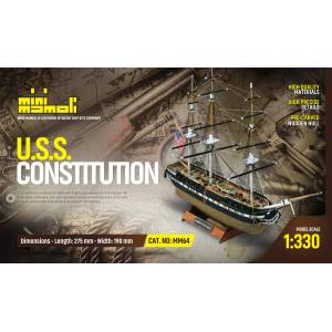 Mamoli Фрегата U. S. S. Constitution 1: 330 (MM64)