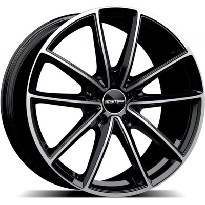 GMP TITAN 10,5x22 5x112 ET19 black diamond