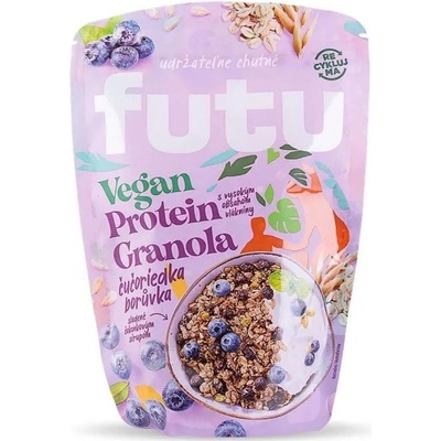 Futu Proteinová granola s borůvkami vegan 350 g