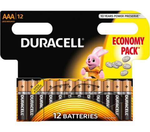 Duracell Basic 12ks AAA 42325