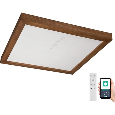 Brilagi Brilagi-LED Димируема лампа WOODY FRAME LED/50W/230V дъб 60x60 см IP44 + д. у (BG0863)