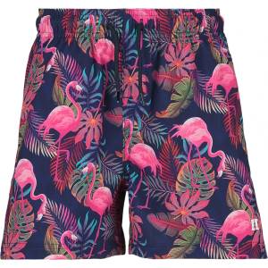 Heber Peak Детски бордшорт Heber Peak Kid's SeapineHe. Boardshort Girls Boardshorts - Flamingo Multi Print - размер 116 (EU) (750-2230-0113)