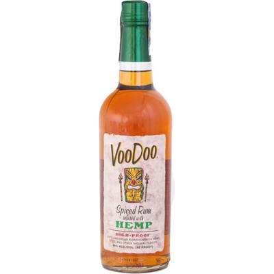 VooDoo Spiced Rum Infused With Hemp 4y 46% 0,75 l (holá láhev)