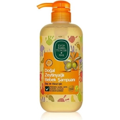 EST 1923 Dětský šampon na vlasy a tělo s přírodním olivovým olejem 600 ml