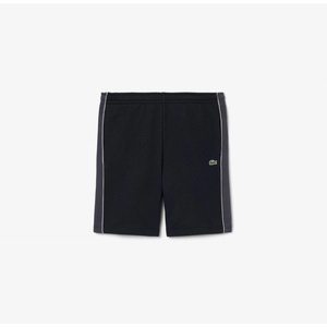 Lacoste Поларени къси панталони Lacoste Men's Black Fleece Jogger Shorts - Black 4CI