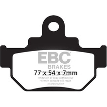 Brzdové destičky EBC FA106TT FA106TT