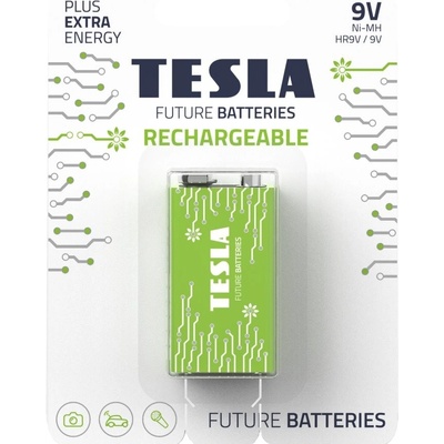 TESLA RECHARGEABLE+ 9V 250 mAh 1ks 1099137208
