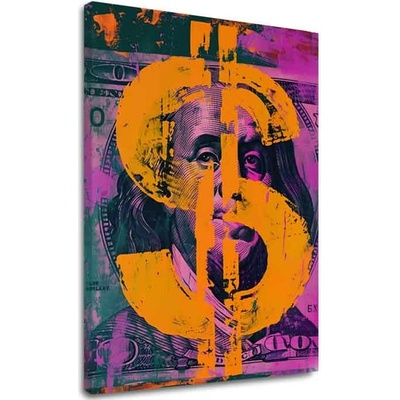 Obraz Money Benjamin na plátne | dokončené rukou umelca - 40x50 cm