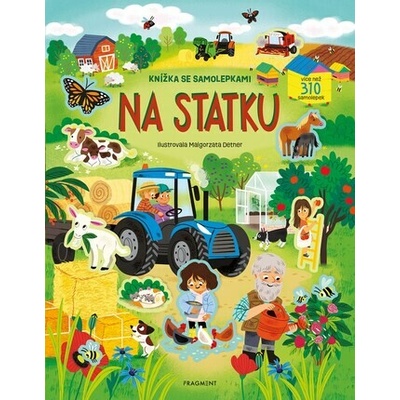Joli Hannah knížka se samolepkami na statku
