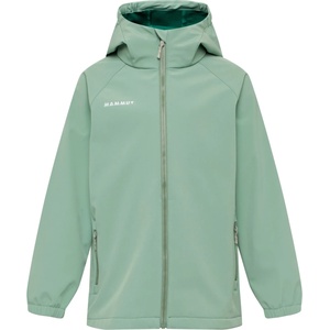 Mammut Детско софтшел яке Mammut Kid's Ultimate Comfort Softshell Hooded Jacket Softshell jacket - Willow - размер 152 (EU) (703-6435-0415)