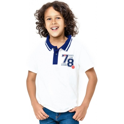 Winkiki chlapčenské tričko WTB 91426 biela