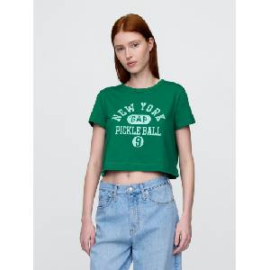 GAP Тениска GAP GAP | Zelen | ЖЕНИ | XS