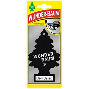 Wunder-Baum Ароматизатор за кола борче wunder-baum black classic (7612720201068)