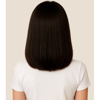 Clip-in vlasy seamless 25cm, 60g, #02 | tmavá hnedá