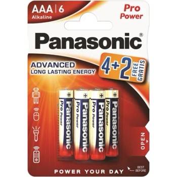 Panasonic LR03PPG/6BP 4+2F 1.5V AAA алкална постоянна микробатерия за моливи 6 бр. /опаковка LR03PPG-6BP4-2-PAN (LR03PPG-6BP4-2-PAN)