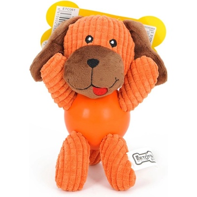 Reedog dog ball, pískací plyšová hračka, 17 cm