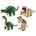 Manninger DinoWorld: Плюшен динозавър - 36 см, различен