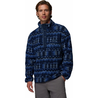 Columbia Helvetia™ II Printed Half Snap Fleece modrá