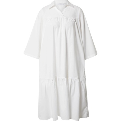 Msch copenhagen Рокля тип риза бяло, размер xs