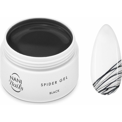 NANI Spider UV/LED gél Black 5 ml