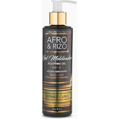 Afro & Rizo Gel Moldeador Stylingový gél 237 ml