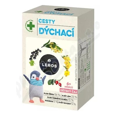Leros cesty dýchací 20 x 2 g