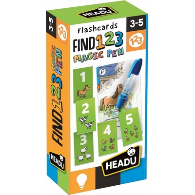 HEADU: Magické pero najdi 123