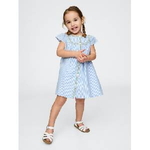 GAP Бебешка памучна рокля GAP GAP | Sin | Момичешки | 2 години