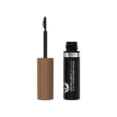 L'Oréal Infaillible Brows Volumizing Eyebrow Mascara спирала за обем за вежди 4.4 ml цвят кафява