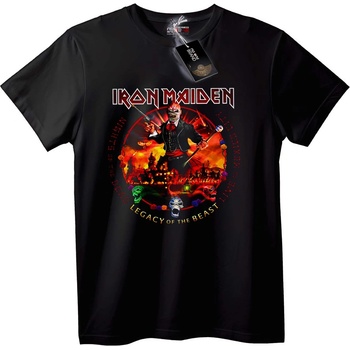 NOONEBRAND Тениска Iron Maiden Legacy на Beast - S, Black
