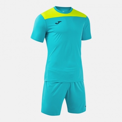 Joma Set PHOENIX II a trenky fluor tyrkysovo žlutá
