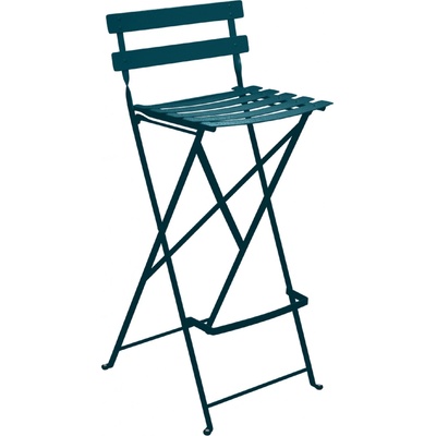 Fermob Bistro modrá kovová skládací