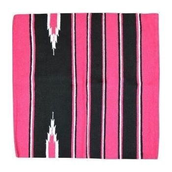 RANDOL´S Navajo Westernová deka černo růž.