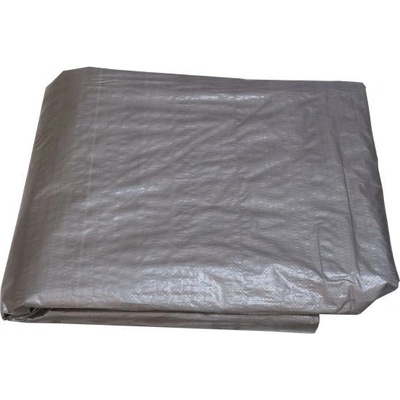 Magg 600358 plachta krycí s kovovými oky 4 x 5 m 100 g/m² stříbrná