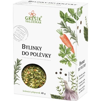 Valdemar Grešík Natura Bylinky do polévky 40 g