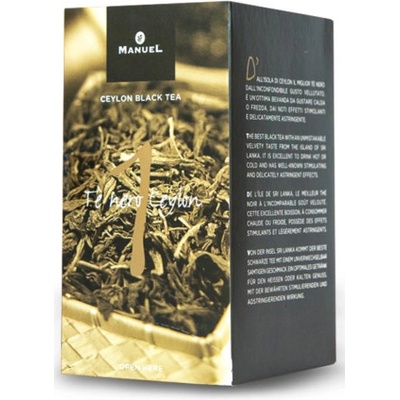 Manuel Caffè Černý čaj Finest Ceylon sáčkový 100 g