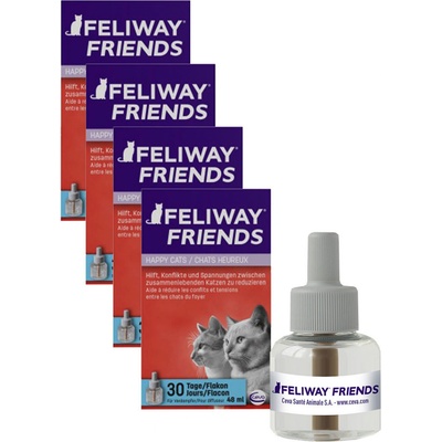 Ceva Feliway Friends náplň 4 x 48 ml