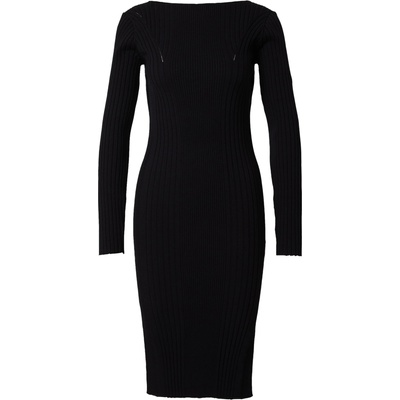 Calvin Klein Плетена рокля черно, размер XS