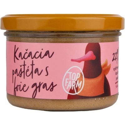 Top-farm Kačacia paštéta s foie gras 150 g