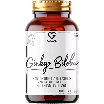 Goodie Ginkgo Biloba prémiový extrakt min. 24% ginkgo glycosides 60 kapsúl