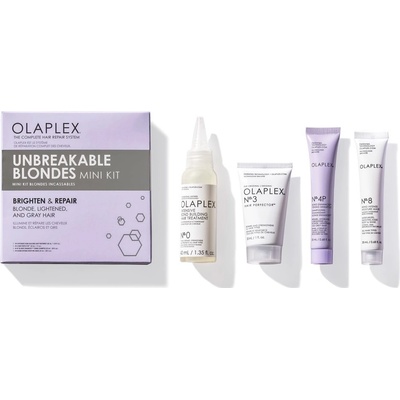 Olaplex No. 0 Intensive Bond Building Hair Treatment 40 ml + Olaplex Hair Perfector N° 3 30 ml + Olaplex 4P Shampoo 20 ml + Olaplex 8 Bond Repair Moisture