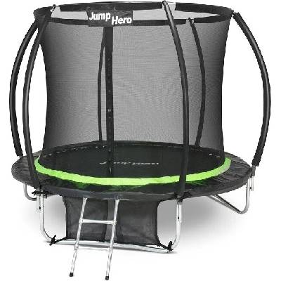 Jump Hero premium 244 cm + vnitřní ochraná síť + žebřík