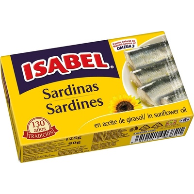 Isabel Sardinky ve slunečnicovém oleji 125 g